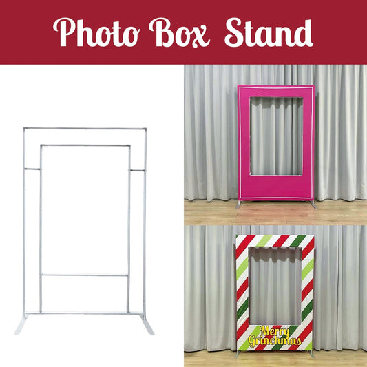 5x7.5ft Hollow Collapsible Panel Party Photo Booth Backdrop Stand
