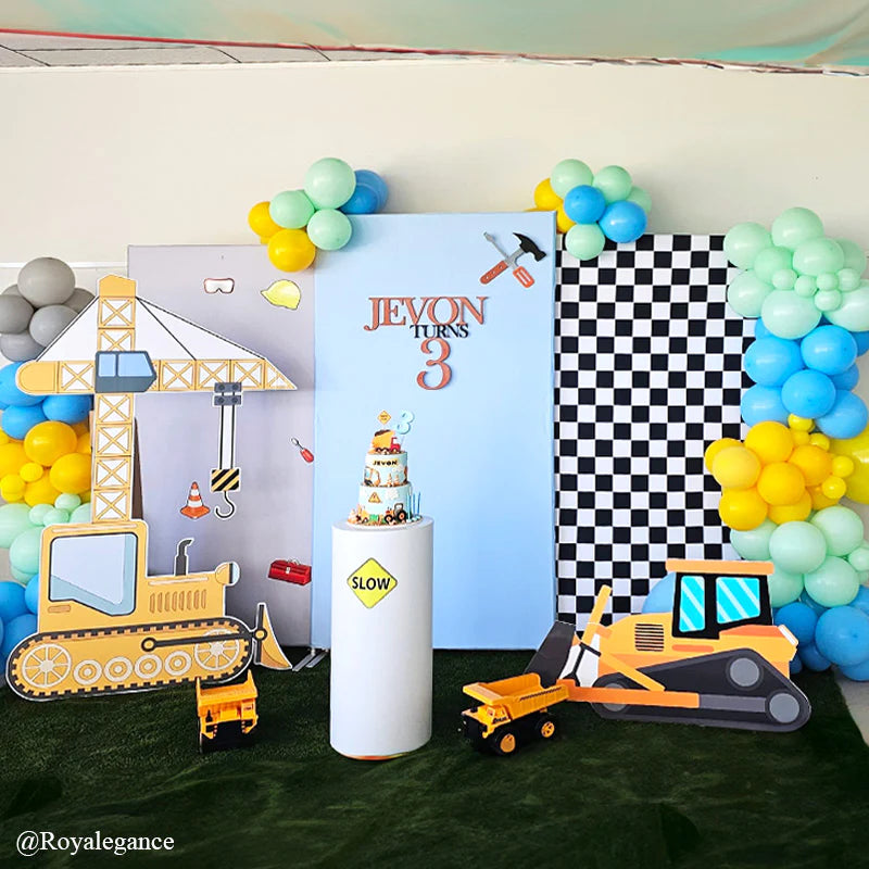 Rectangular Backdrop Wall Set For Birthday&Baby Shower&Wedding Party Decoration