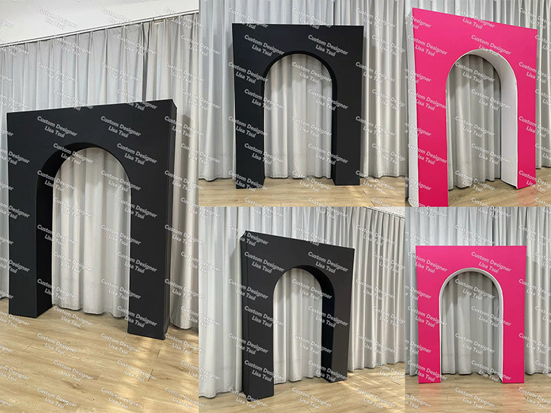 3D Arch Party Backdrop Stand for Birthday&Baby Shower&Wedding Party Decoration