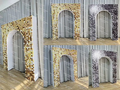 3D Arch Party Backdrop Stand for Birthday&Baby Shower&Wedding Party Decoration