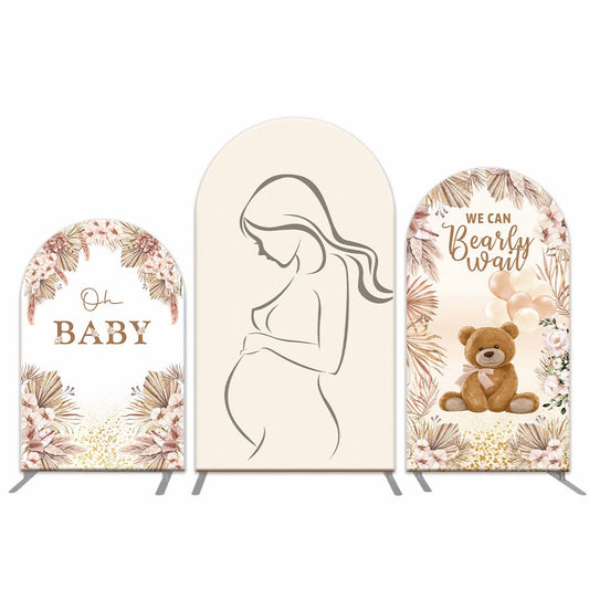 Photo of Bearly Wait Baby Shower Personalized Party Arch Backdrops Cover