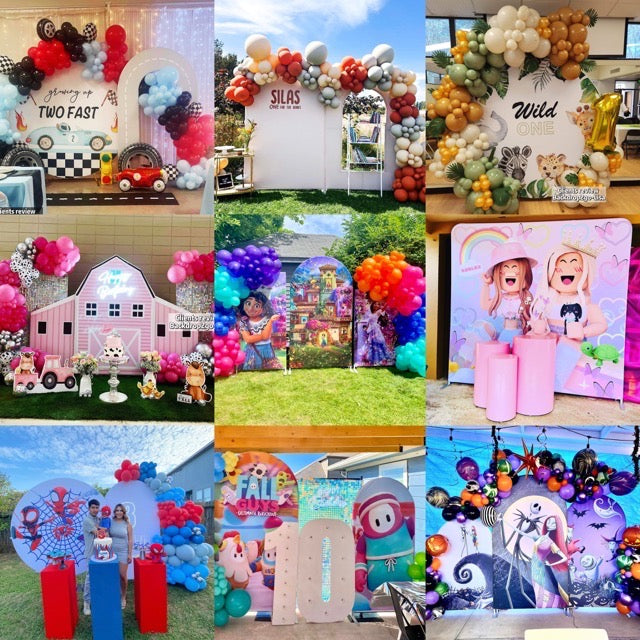 Bearly Wait Baby Shower Personalized Party Arch Backdrops Cover