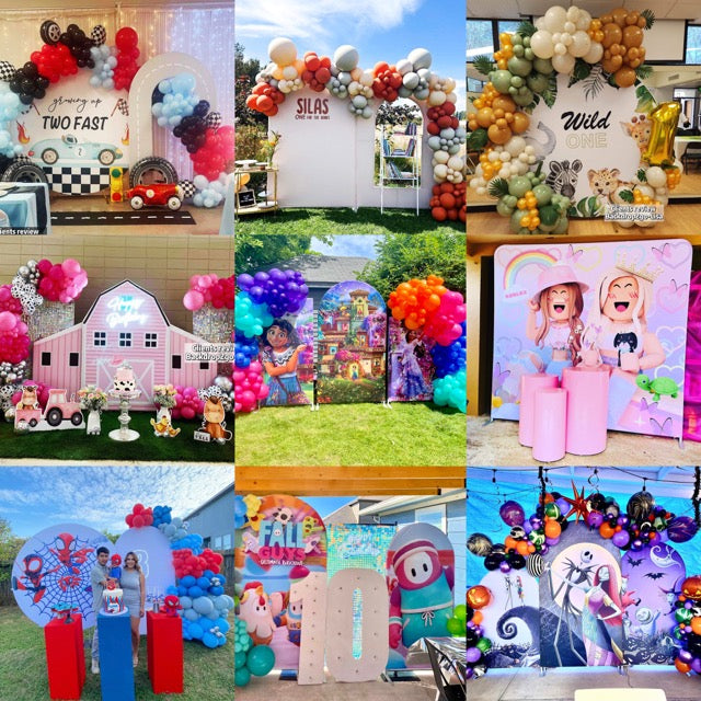 Fairy Girl In Magic Forest Arch Chiara Backdrops Cover