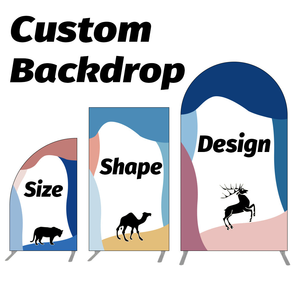 Custom Any Sizes Chiara Arch Backdrop for Your Own