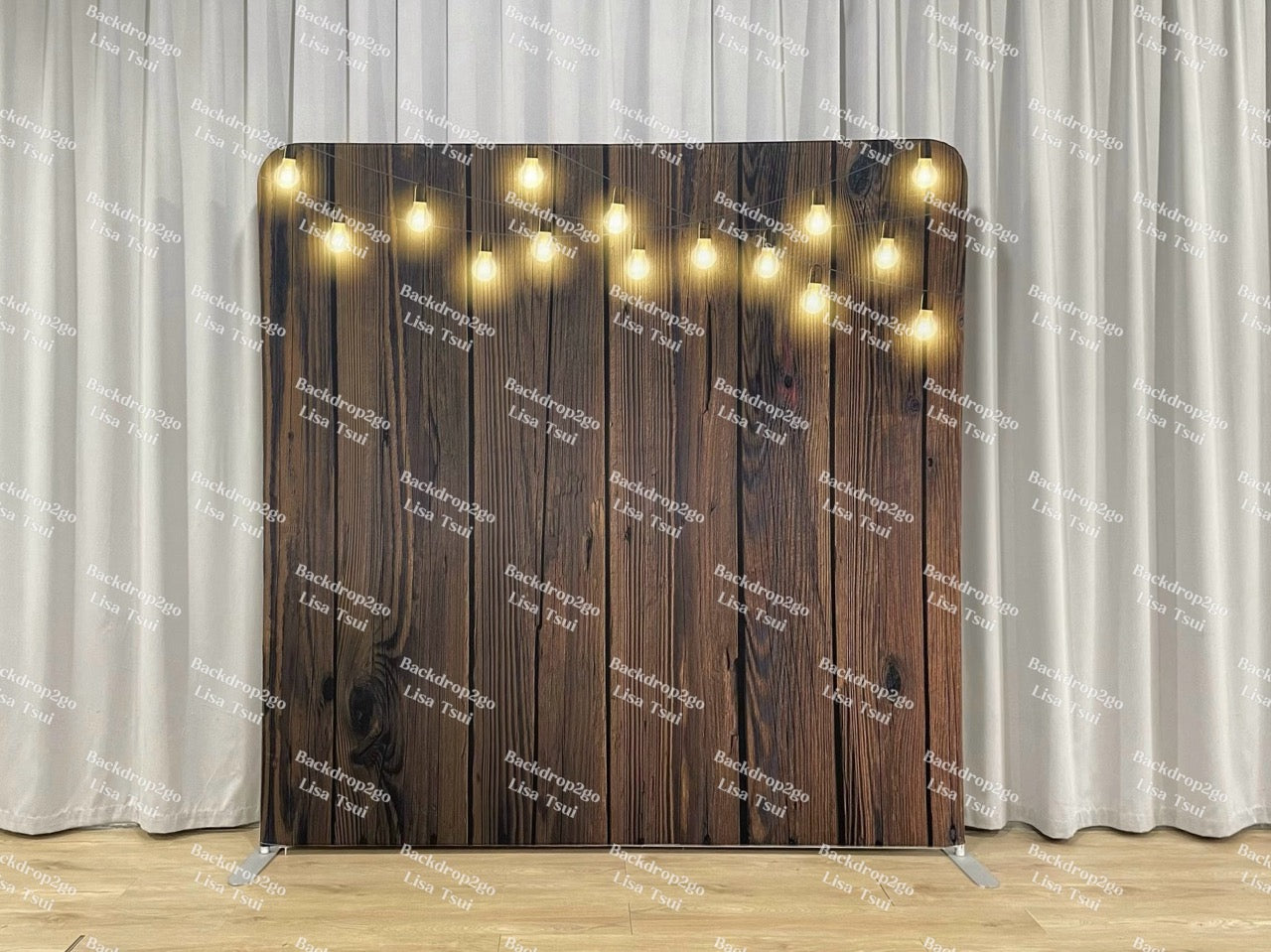 Custom Pillowcase Tension Backdrop for Parties