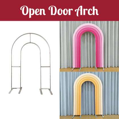 5x7ft Open Center Wall Arched Backdrop Party Frame Stand