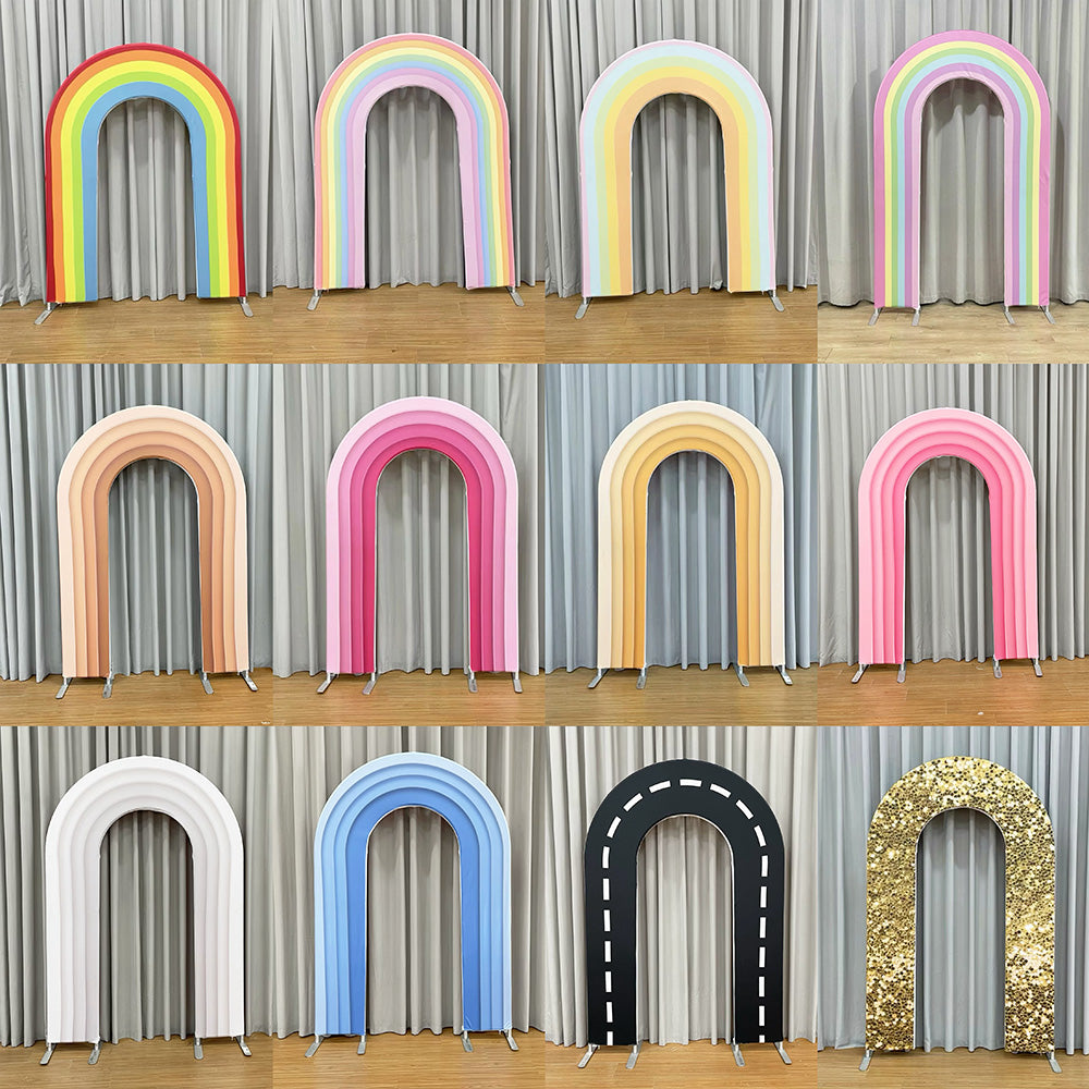 5x7ft Open Center Wall Arched Backdrop Party Frame Stand