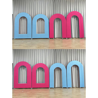 5x7ft Open Center Wall Arched Backdrop Party Frame Stand
