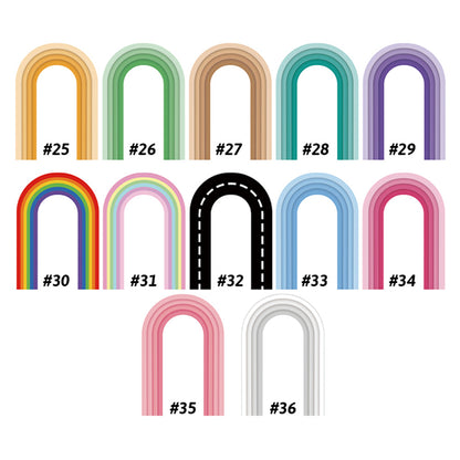 5x7ft Open Center Wall Arched Backdrop Party Frame Stand