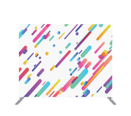 Pillowcase Tension Backdrop 90s Splash