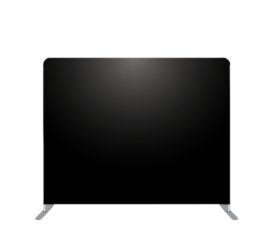 Pillowcase Tension Backdrop Black