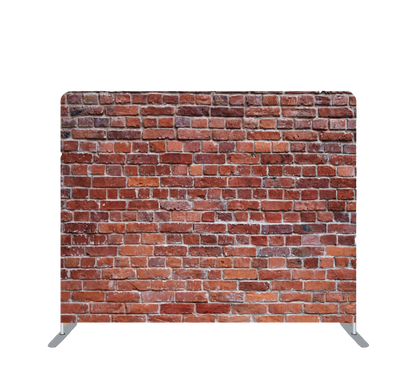 Pillowcase Tension Backdrop Brick Wall