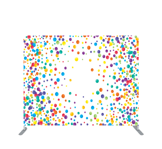 Pillowcase Tension Backdrop Colorful Dots