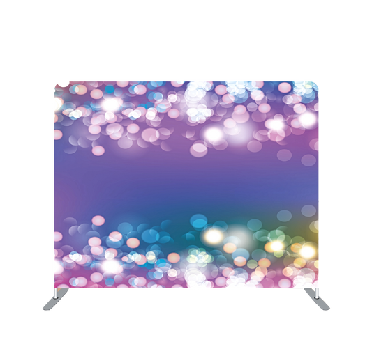 Pillowcase Tension Backdrop Colorful Sparkles