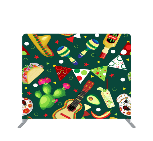 Pillowcase Tension Backdrop Fiesta