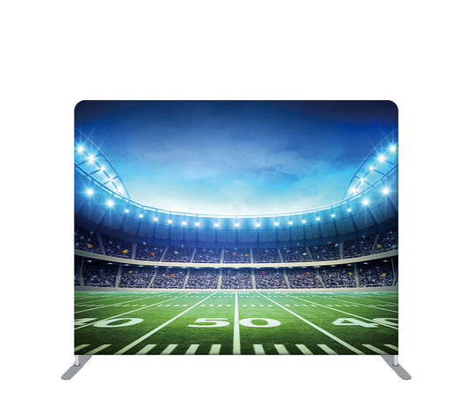 Pillowcase Tension Backdrop Football Field