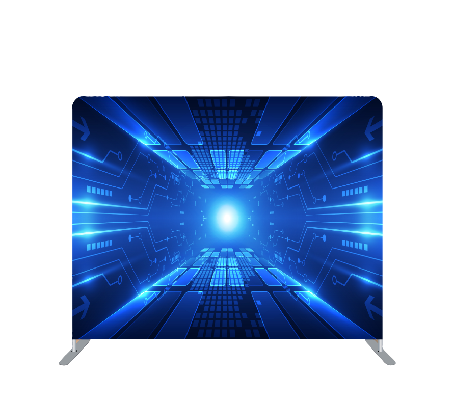 Think Backdrop Pillowcase Tension Backdrop Futuristic – Backdrop2go