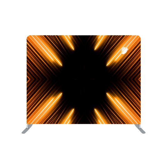 Pillowcase Tension Backdrop Gold Inward