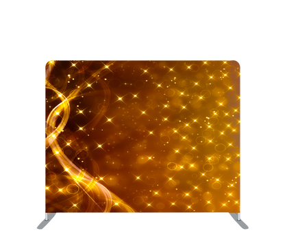 Pillowcase Tension Backdrop Golden Stars