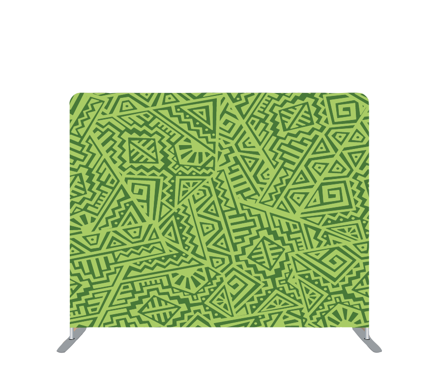 Pillowcase Tension Backdrop Green Fiesta