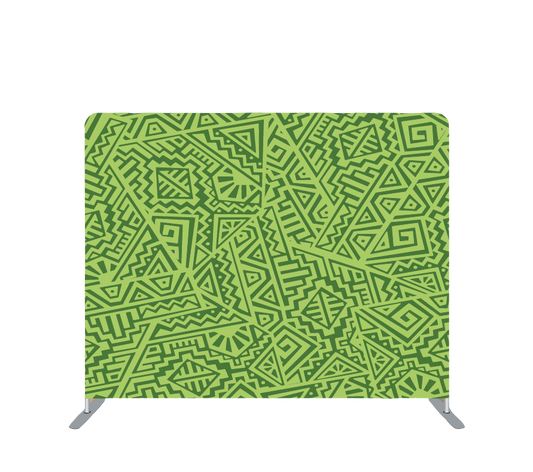 Pillowcase Tension Backdrop Green Fiesta