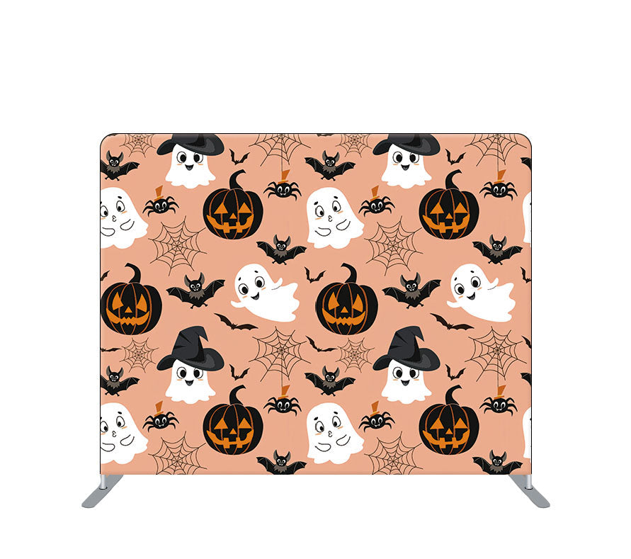 Pillowcase Tension Backdrop Halloween Pumpkin