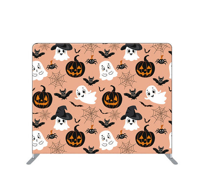 Pillowcase Tension Backdrop Halloween Pumpkin