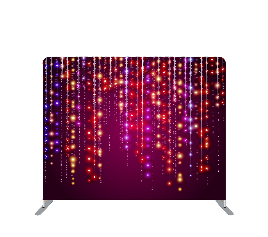 Pillowcase Tension Backdrop LED Lights