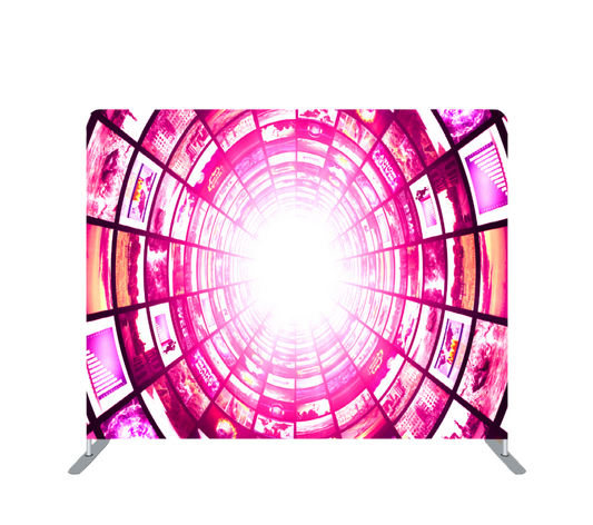 Pillowcase Tension Backdrop Monitors Tunnel