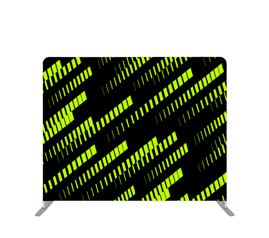 Pillowcase Tension Backdrop Neon Streaks