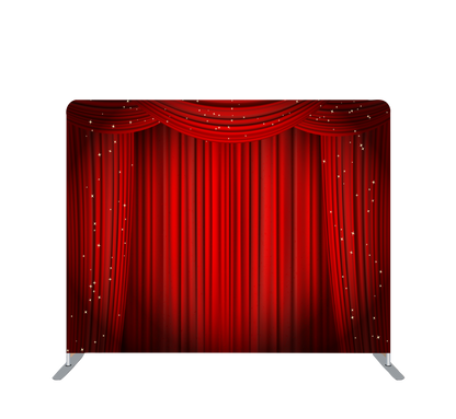 Pillowcase Tension Backdrop Red Curtain