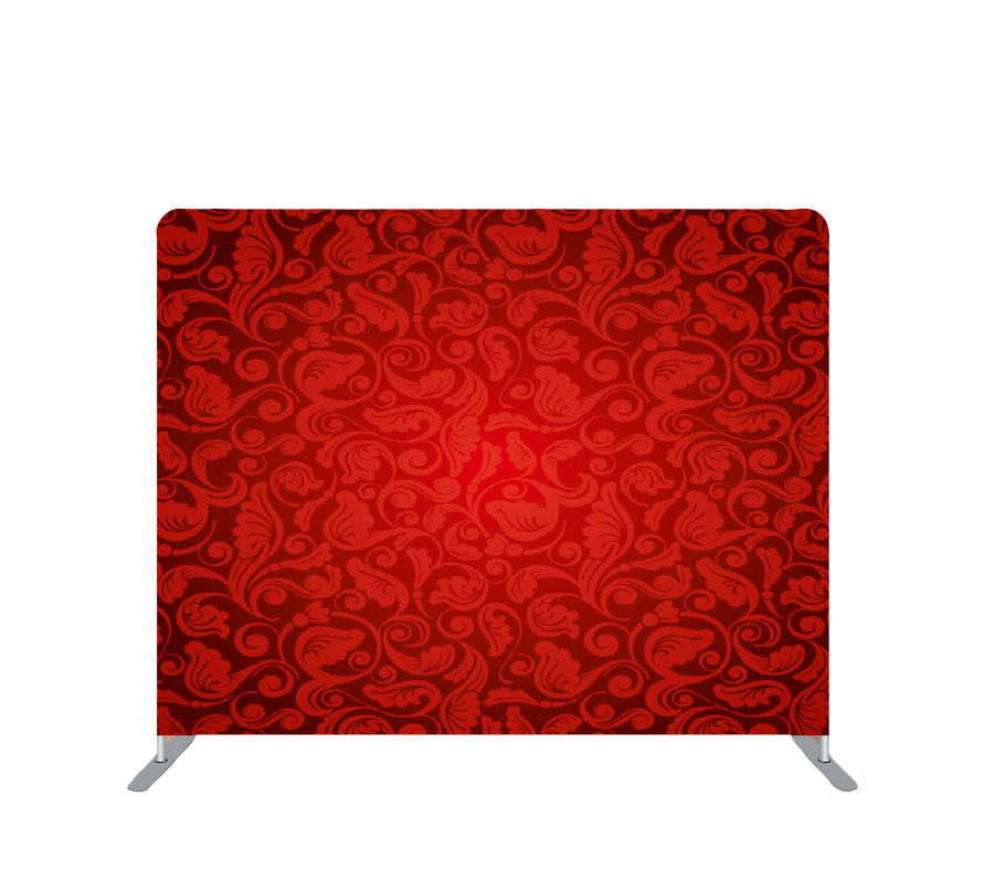 Pillowcase Tension Backdrop Red Vines