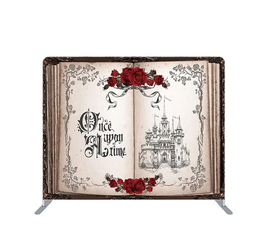 Pillowcase Tension Backdrop Rose Princess Castle Book Pattern