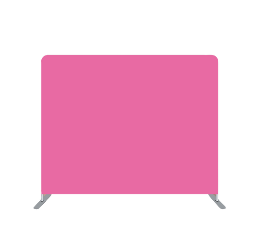 Pillowcase Tension Backdrop Solid Pink