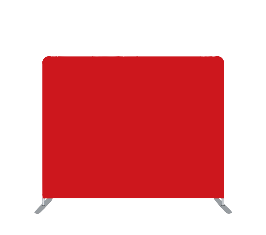 Pillowcase Tension Backdrop Solid Red