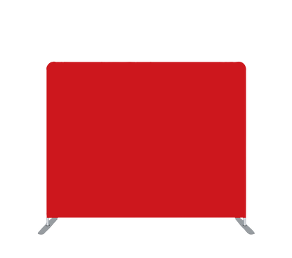 Pillowcase Tension Backdrop Solid Red