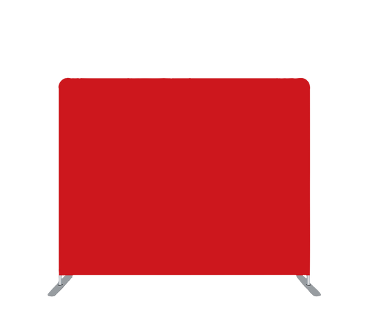 Pillowcase Tension Backdrop Solid Red