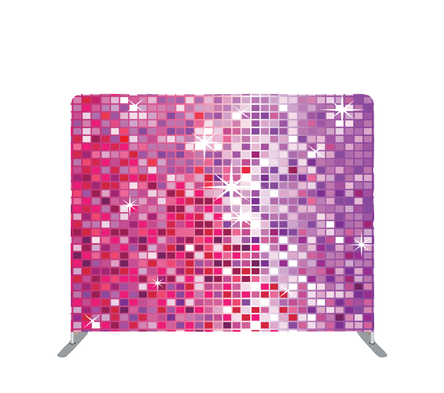 Pillowcase Tension Backdrop Star Sequin