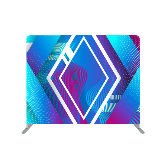 Pillowcase Tension Backdrop The Opposite Blue