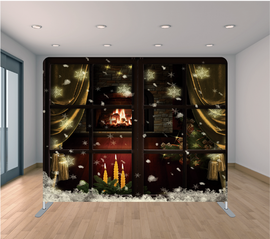 Pillowcase Tension Backdrop Tis The Night