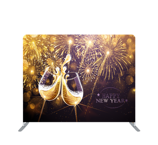 Pillowcase Tension Backdrop Toast New Years