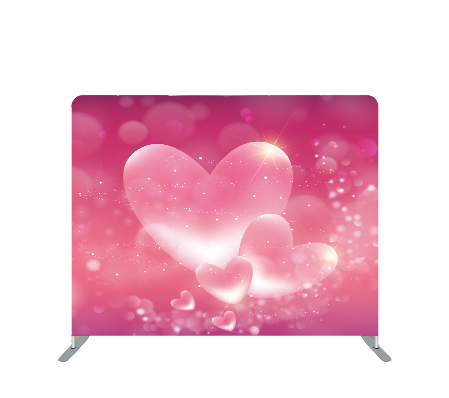 Pillowcase Tension Backdrop Twinkle Hearts