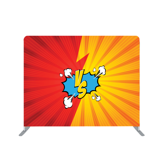 Pillowcase Tension Backdrop VS Poof