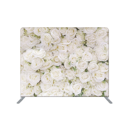 Pillowcase Tension Backdrop White Rose Floral Valentine s Day