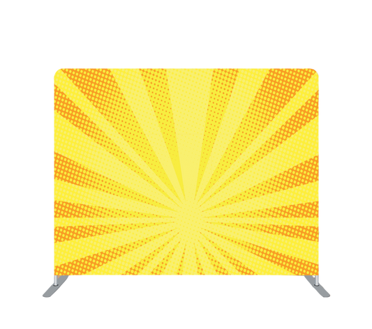 Pillowcase Tension Backdrop Yellow Shine