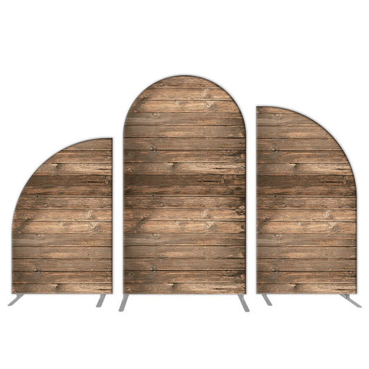 Wooden Chiara Arch Personalized Backdrop Cover